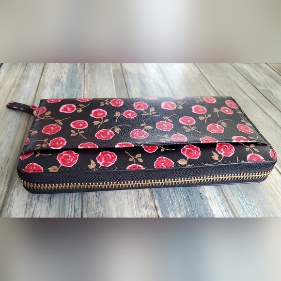 Kate Spade New York Laurel Way Neda Zip Wallet Clutch Hazy Rose - Picture 6 of 12